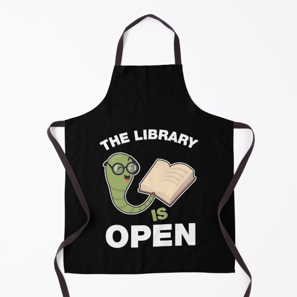 Item preview, The Library Is Open Funny Reading Quotes designed and sold by Scratches Tees.