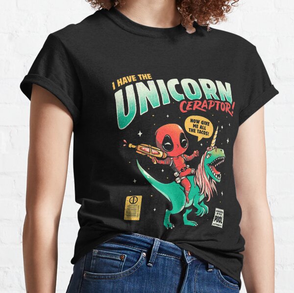 I Have The Unicornceraptor Cute Funny Gift Classic T-Shirt
