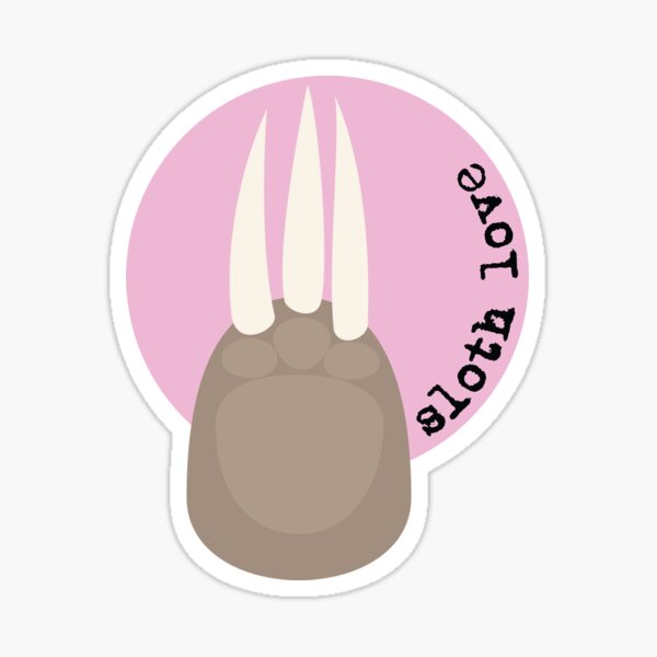 Sloth Love Sticker