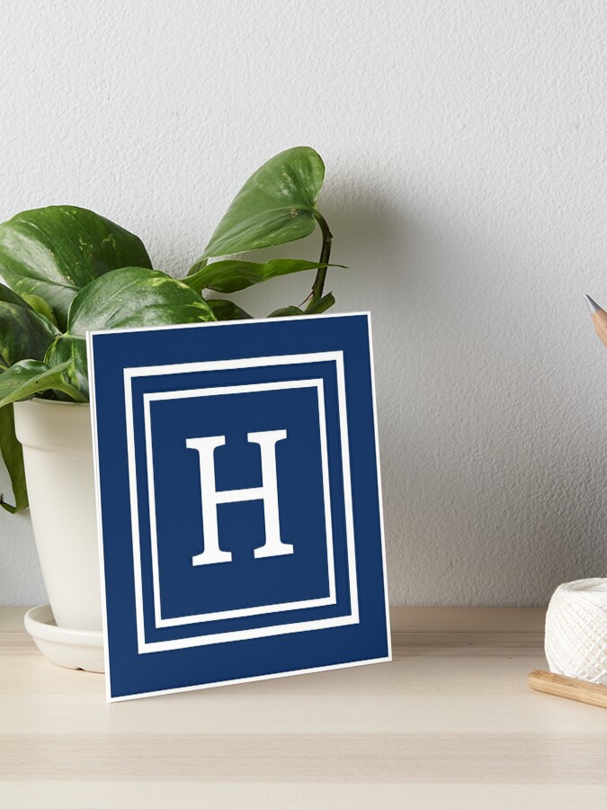 Letter H Decor