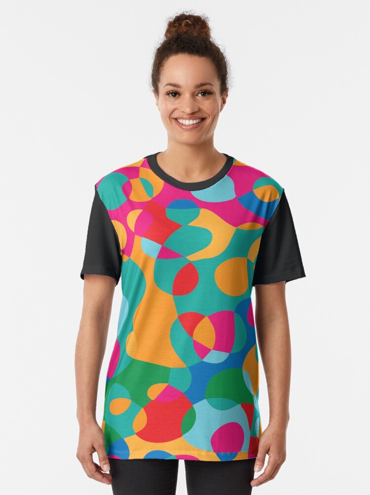 Alternate view of Jelly Bean SPLAT Graphic T-Shirt