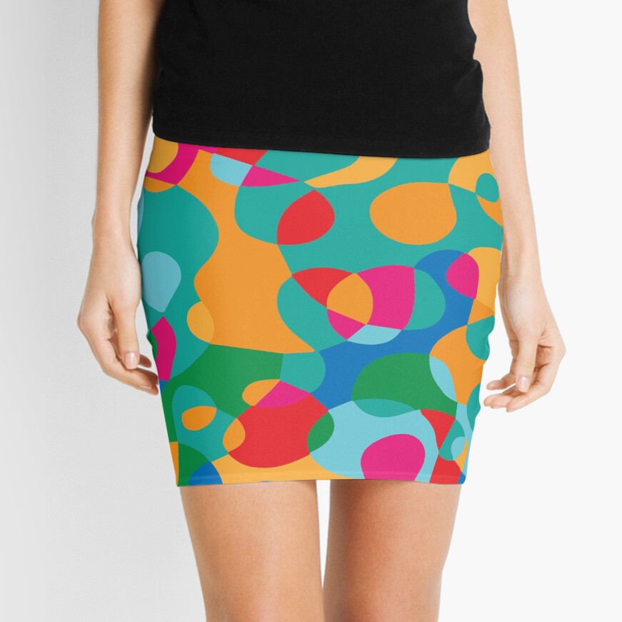 Jelly Bean SPLAT Mini Skirt