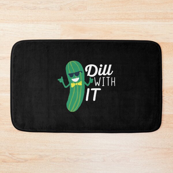 Item preview, Dill With It Funny Pickle Lover Pun designed and sold by Scratches Tees.