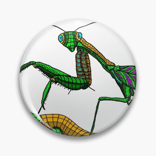 Item preview, Mantis Religiosa Santateresa Green designed and sold by AriArt78.
