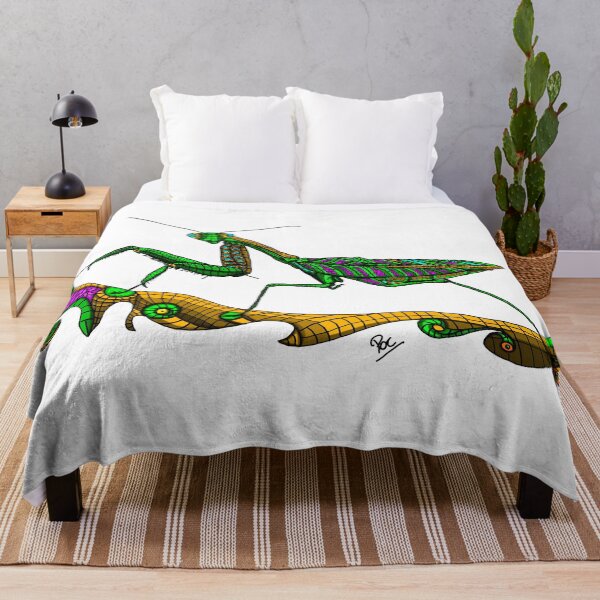 Item preview, Mantis Religiosa Santateresa Green designed and sold by AriArt78.