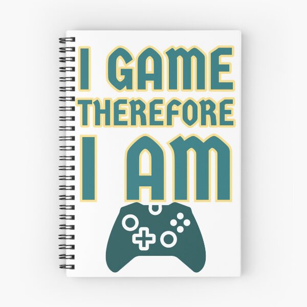 Item preview, I GAME THEREFORE I AM designed and sold by GilesTs.