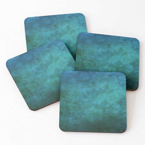 Item preview,  Vibrant Teal Blue Abstract Background designed and sold by onepony.