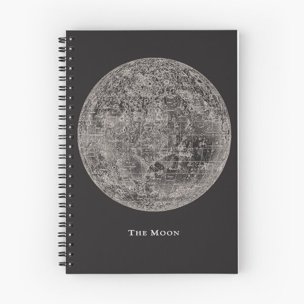Item preview, The Moon, on dark background designed and sold by LeAllureVintage.