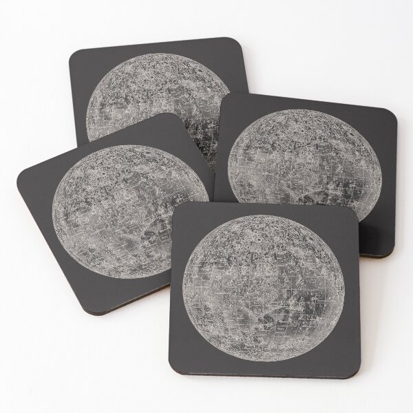 Item preview, The Moon, on dark background designed and sold by LeAllureVintage.