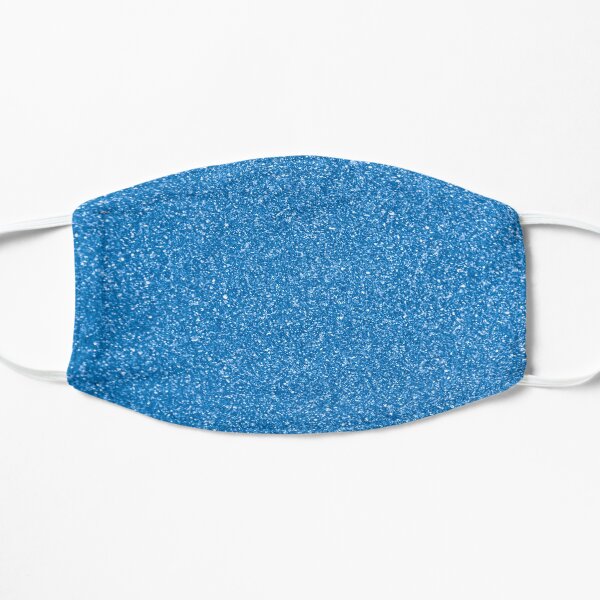 Glamour 013 blaufarbene Folie Flache Maske