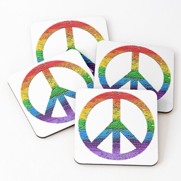 Item preview, Peace Sign LGBT Symbol designed and sold by LuckyKermit.