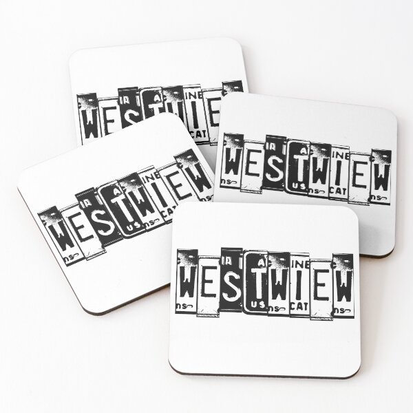 Item preview, westview plate designed and sold by punke designs.
