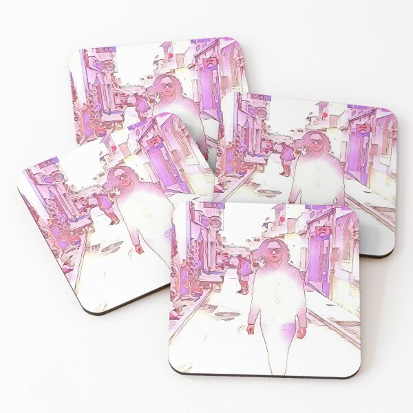 Item preview, Girl walking on a shopping street in Alvor, Portugal. designed and sold by Rui Valverde.