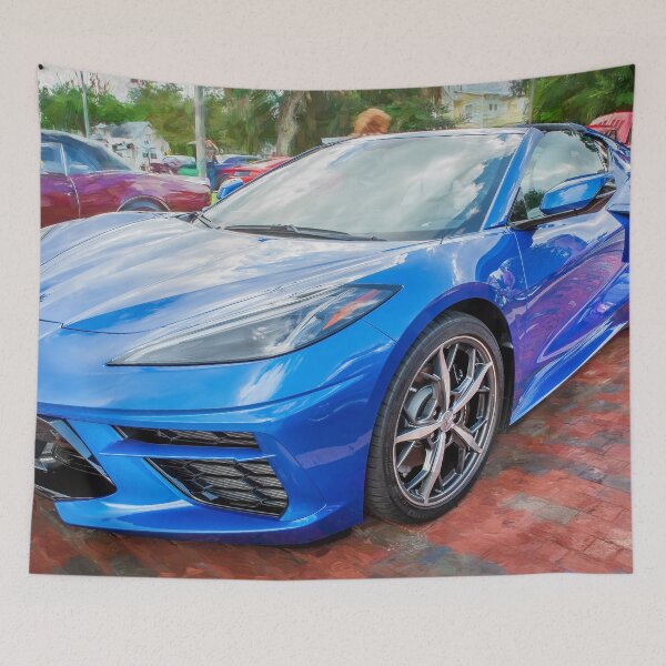 Item preview, 2020 Blue Chevrolet Corvette C8 designed and sold by RichFrancoCars.