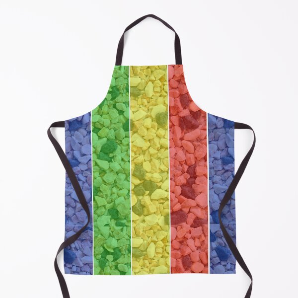 Item preview, Color Stones - Red Blue Yellow Green Stripes designed and sold by Wishmi Lucky.