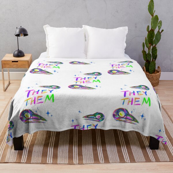 Item preview, They them -Vibe Crow Skull- Rainbow LGBTQ pride designed and sold by Jae Rainbow.