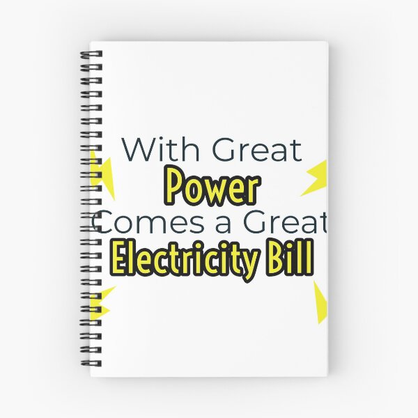 Item preview, With Great Power Comes a Great Electricity Bill designed and sold by Skrai77.