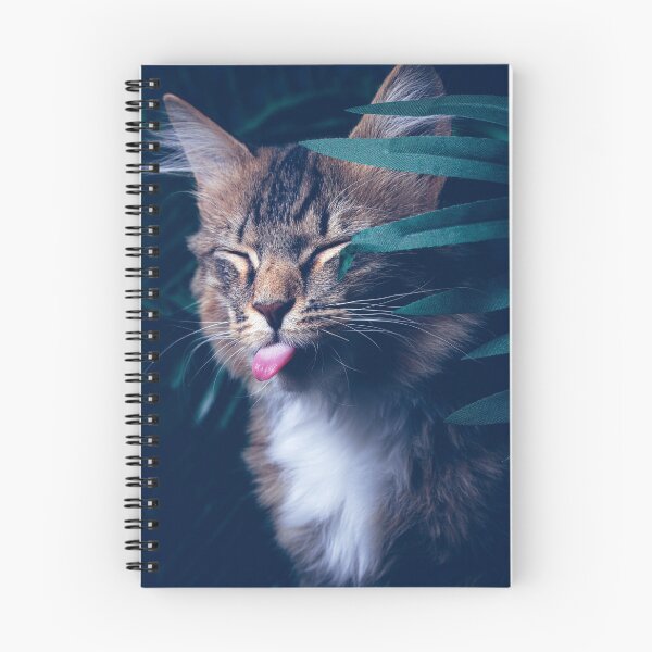 Item preview, Silly Jungle Cat, Tabby cat designed and sold by CatCharlie.