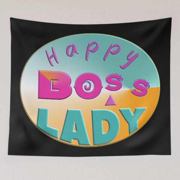 Item preview,   HAPPY BOSS LADY - HAPPY INETERNATIONAL WOMEN DAY -  designed and sold by Ralek.