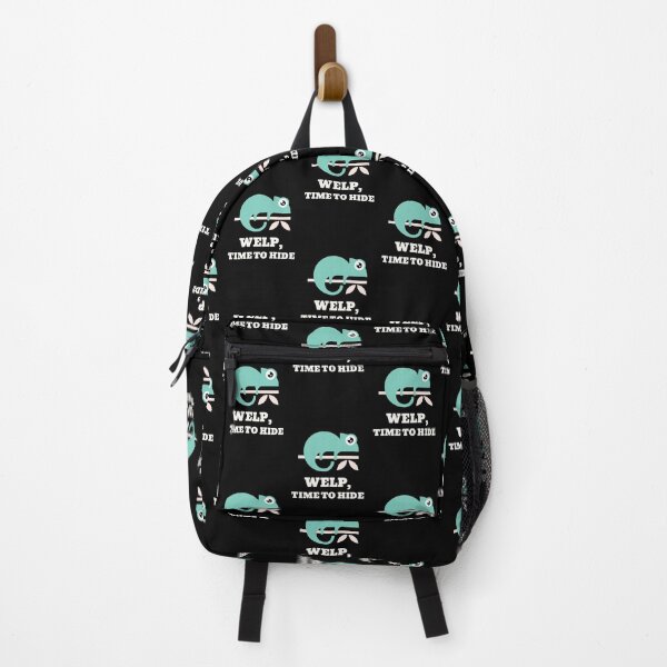 Item preview, Chameleon Welp Time To Hide Workplace Disaster Avoid Responsibility designed and sold by WPahat.