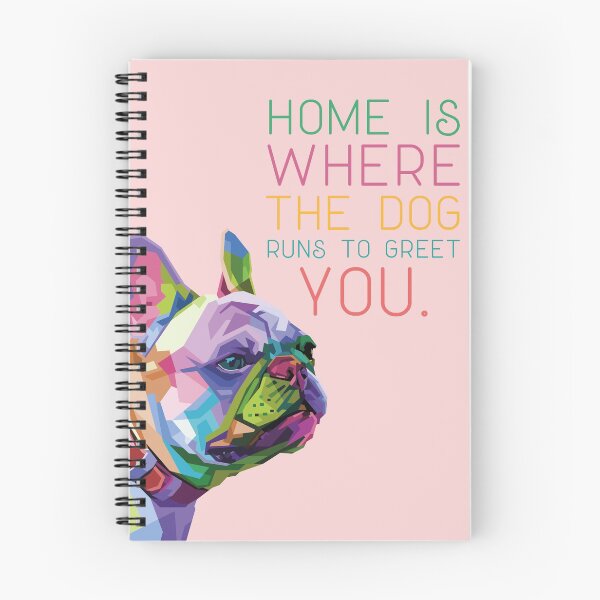 Item preview,  colorful french bulldog on geometric pop art style designed and sold by faudeltn.