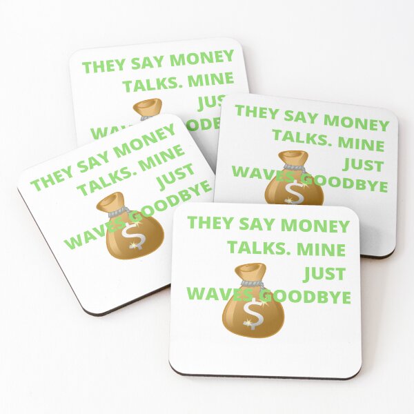 Item preview, MONEY WAVES GOODBYE | MONEY FLIES AWAY designed and sold by Dylan-Gray.