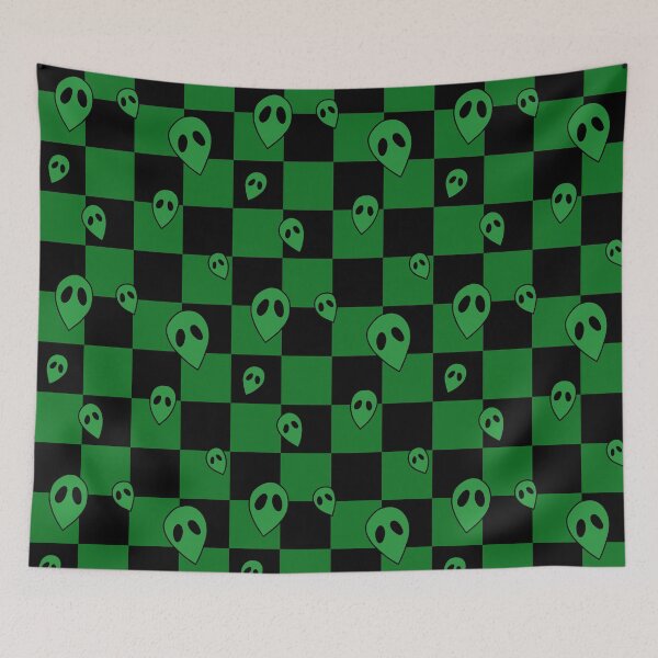 Artikelvorschau, Alien Checkerboard Pattern entworfen und verkauft von inatorinator.
