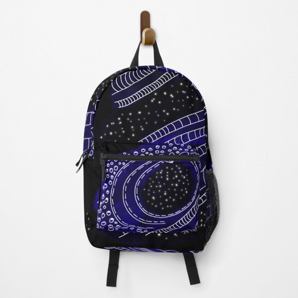Item preview, Galaxy Sea Watercolor Freption Blue designed and sold by AOCreativeProd.