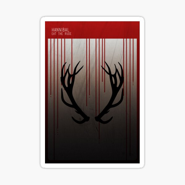 Hannibal Minimalist Sticker