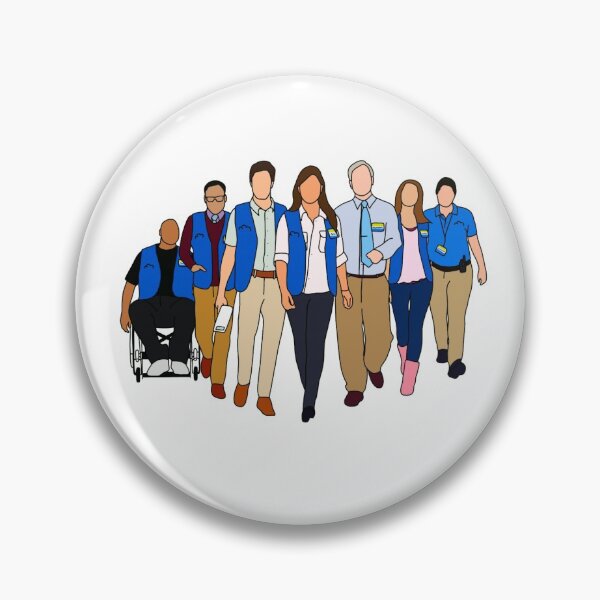 Item preview, Superstore Cast Outline Art designed and sold by Cyntav15.