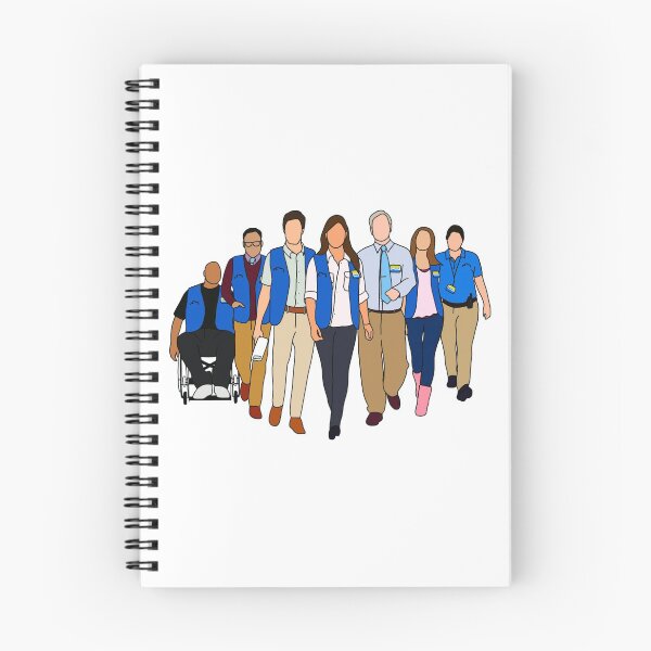 Item preview, Superstore Cast Outline Art designed and sold by Cyntav15.