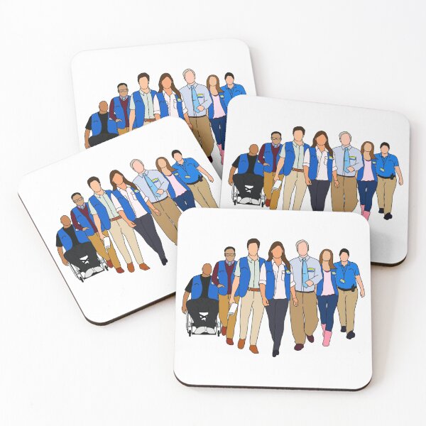 Item preview, Superstore Cast Outline Art designed and sold by Cyntav15.