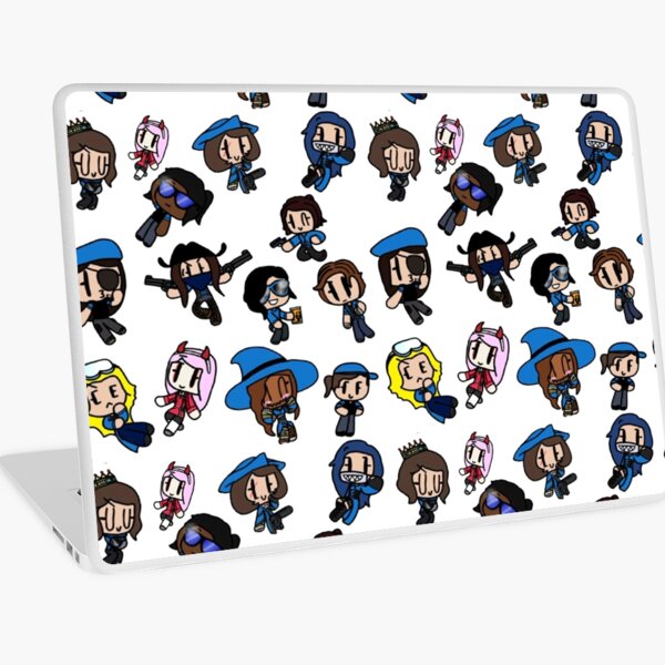 Roblox Laptop Skins Redbubble - how to make the ugliest roblox character alive