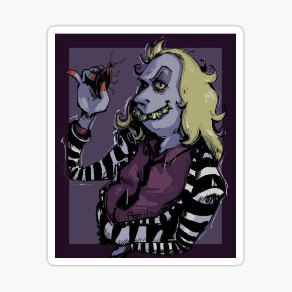 Beej & Beetle - Beetlejuice Sticker