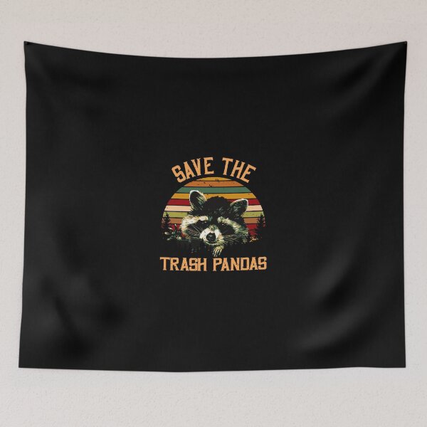 Item preview, Save The Trash Pandas Raccoon Raccoon Animal designed and sold by nauglesamatha.