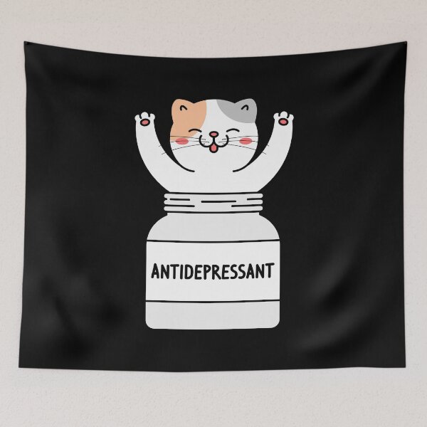Item preview, Cat Antidepressant  designed and sold by TashaVector.
