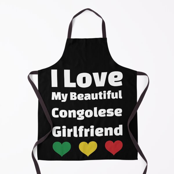 Item preview, I Love My Beautiful Congolese Girlfriend - Congo (ROC) Girlfriend designed and sold by DiceNLDesigns.