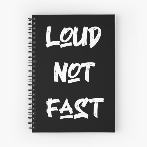 Item preview, Loud not fast designed and sold by PabloBasma.