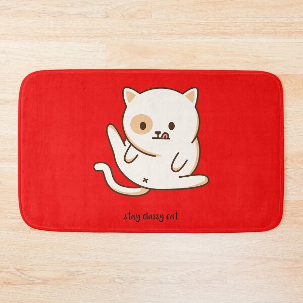 Item preview, Stay Classy Cat - Rescued Is My Favorite Breed designed and sold by Purrfecta.
