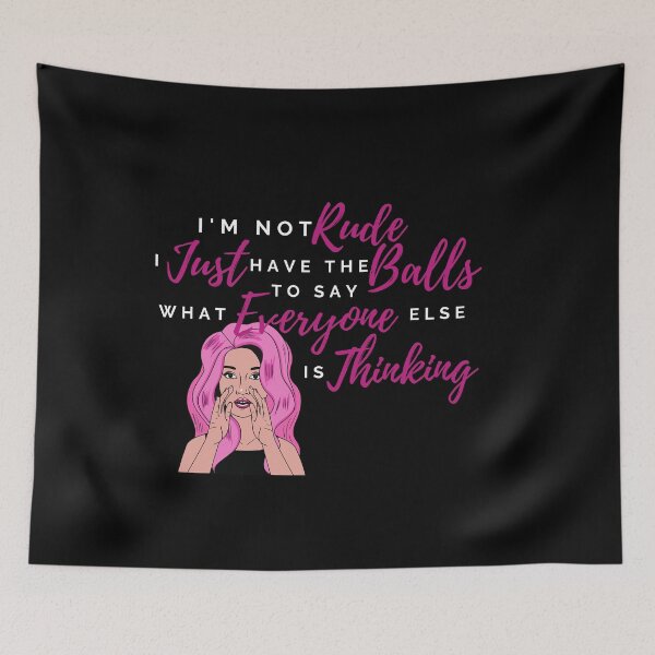 Item preview, I'm not Rude, I just have the balls to say what everyone is thinking designed and sold by JSCreative93.