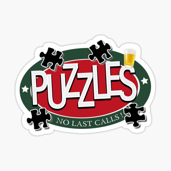 Artikel-Vorschau von PUZZLES BAR - KEINE LETZTEN ANRUFE!, designt und verkauft von Technococoon.