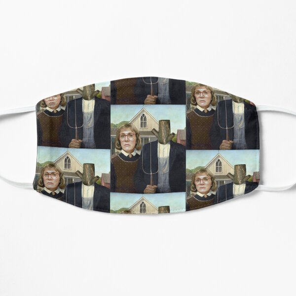 American Log Lady Flat Mask