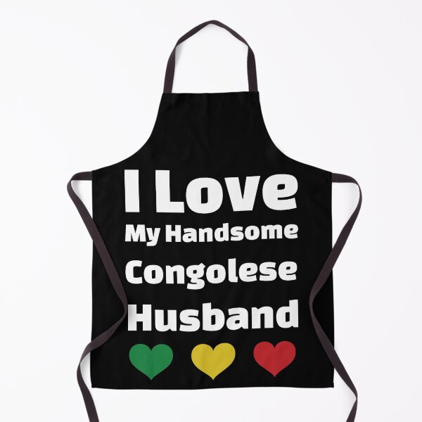 Item preview, I Love My Handsome Congolese Husband - Congo (ROC) Husband designed and sold by DiceNLDesigns.