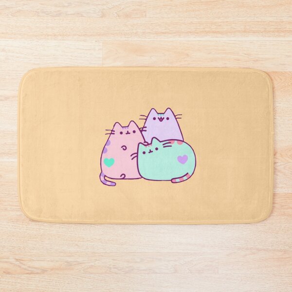 Item preview, Three kawaii pastel cats pretty animal designed and sold by HappyDays-.
