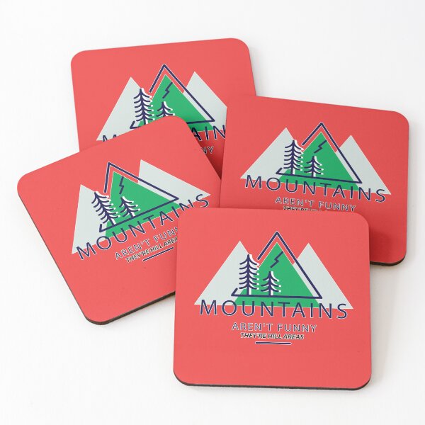 Item preview, Mountains Aren't Funn They're Hill Areas designed and sold by hicham4you.