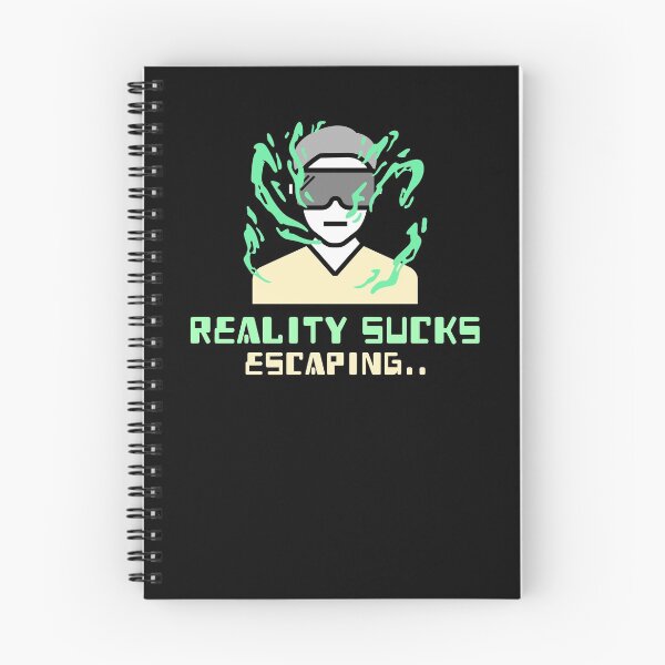 Item preview, Retro Isekai Reality Sucks Escaping To Virtual Gaming World designed and sold by WPahat.