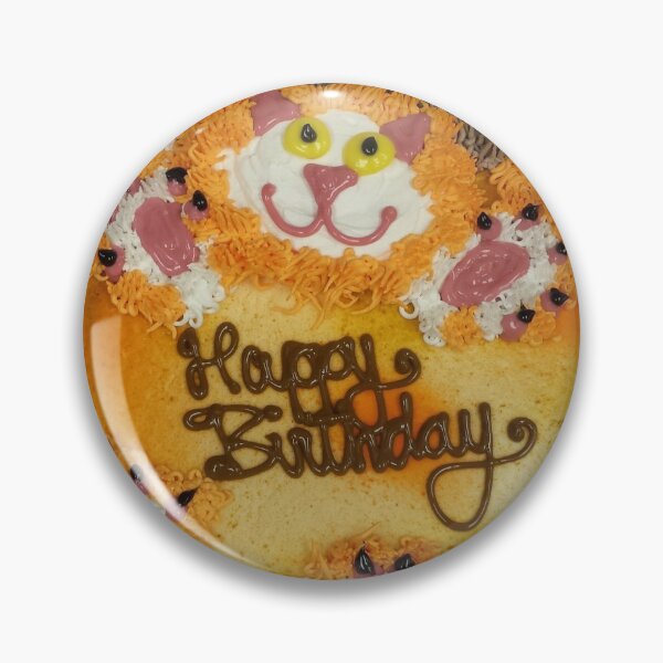Item preview, Fat Cat Happy Birthday Cake designed and sold by gailmariekern.