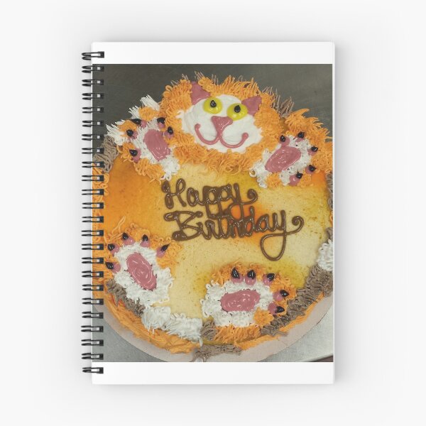 Item preview, Fat Cat Happy Birthday Cake designed and sold by gailmariekern.
