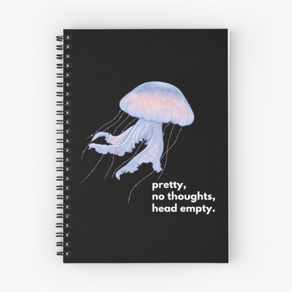 Item preview, Jellyfish 01; Pretty, No Thoughts, Head Empty. designed and sold by miamango.