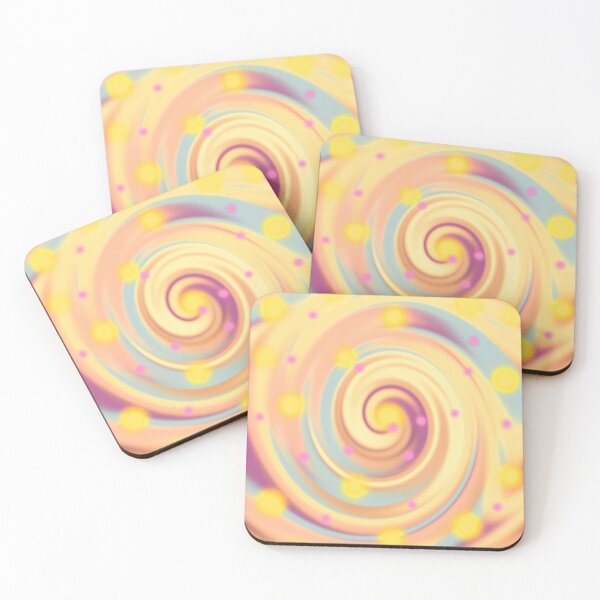 Item preview, Sweet Strawberry Lollipop - abstract vortex designed and sold by zazuzanta.